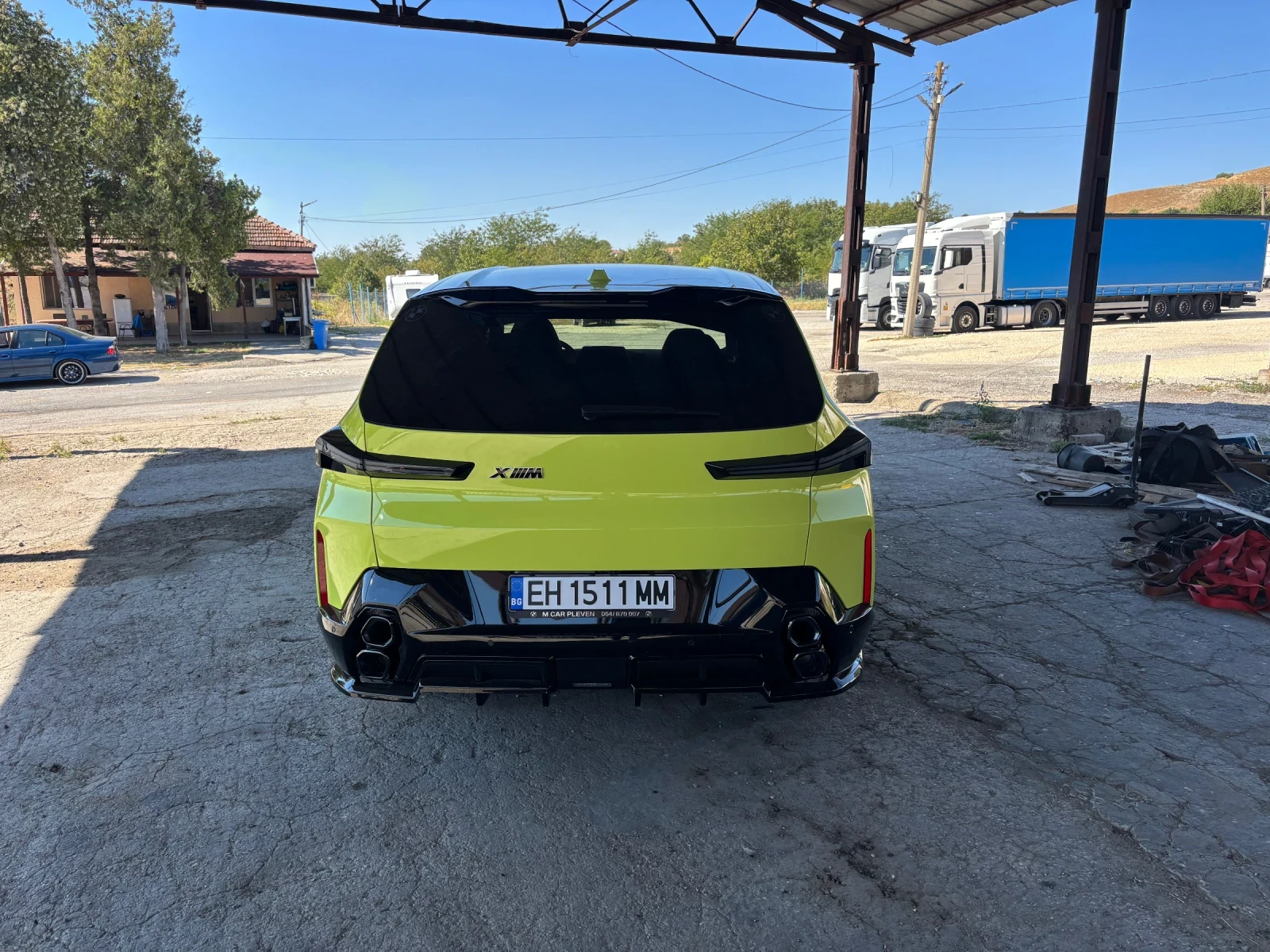 BMW XM 50e НОВ!!! Maxton design, снимка 4 - Автомобили и джипове - 56116222