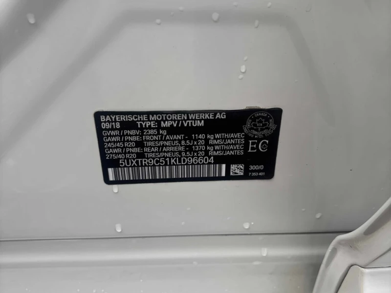 BMW X3 xDrive30i  CARFAX, снимка 10 - Автомобили и джипове - 53090011