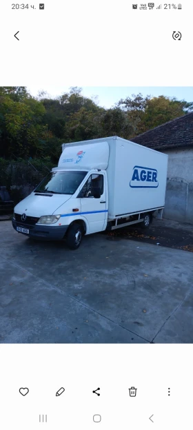 Mercedes-Benz Sprinter 413 В категория падащ борд , снимка 3