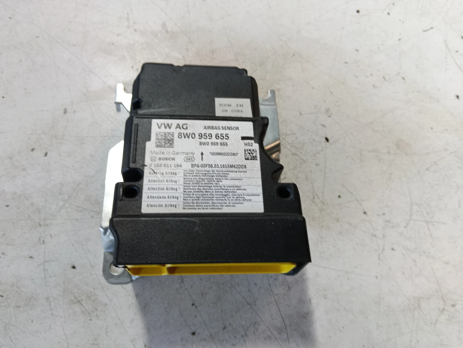 еърбег централа 8W0959655 Audi A4