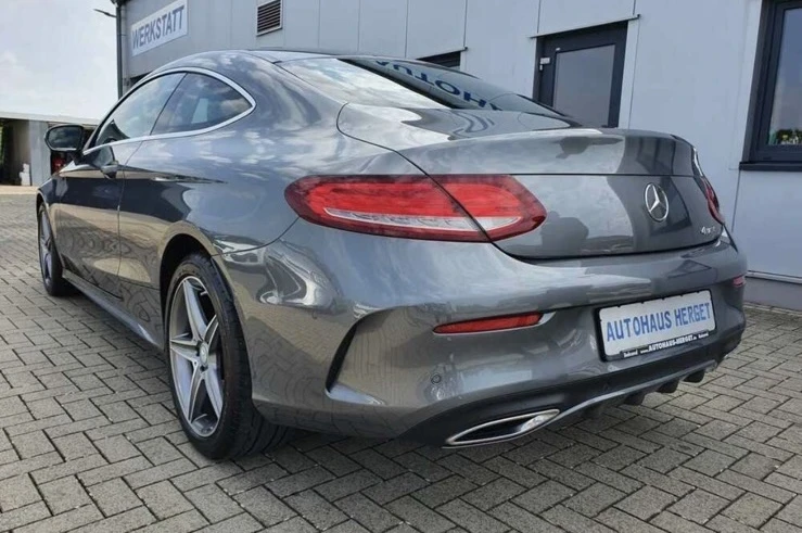 Mercedes-Benz C 220 Coupe, AMG, 4x4  9G-Tronic, , снимка 3 - Автомобили и джипове - 49515975