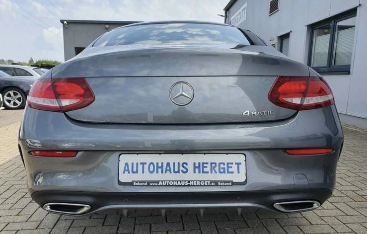 Mercedes-Benz C 220 Coupe, AMG, 4x4  9G-Tronic, , снимка 2 - Автомобили и джипове - 49515975