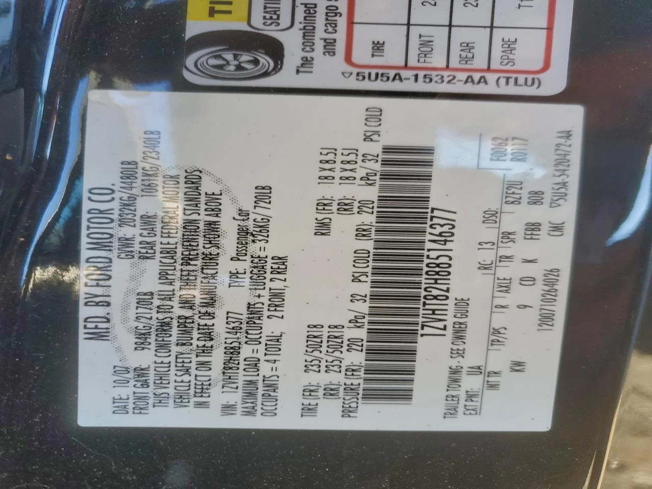 Ford Mustang GT Deluxe, снимка 12 - Автомобили и джипове - 53853001