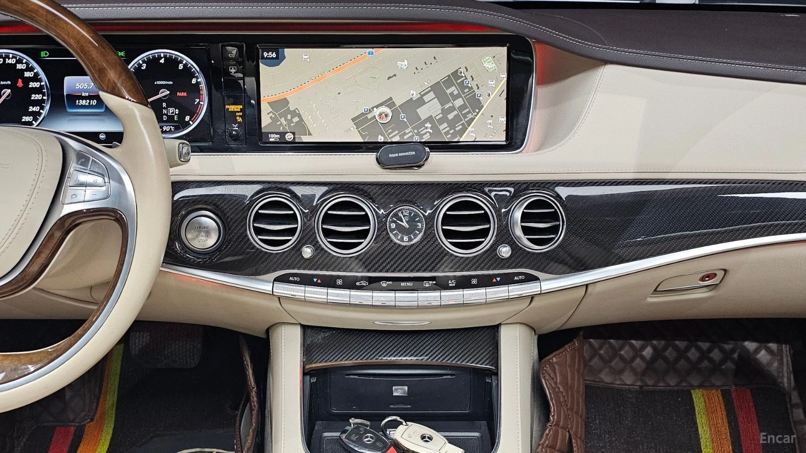 Mercedes-Benz S 550 LONG* 360* КОЖА* ОБДУХВ* НАВИ* ПАНО, снимка 11 - Автомобили и джипове - 55501339