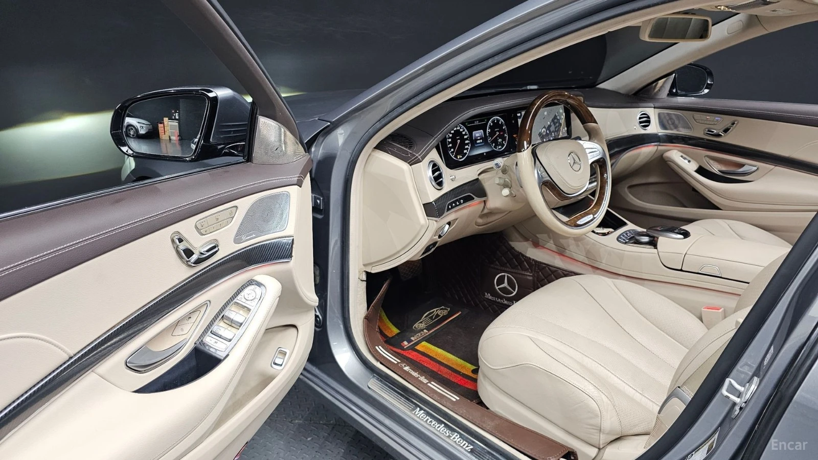 Mercedes-Benz S 550 LONG* 360* КОЖА* ОБДУХВ* НАВИ* ПАНО, снимка 8 - Автомобили и джипове - 55501339