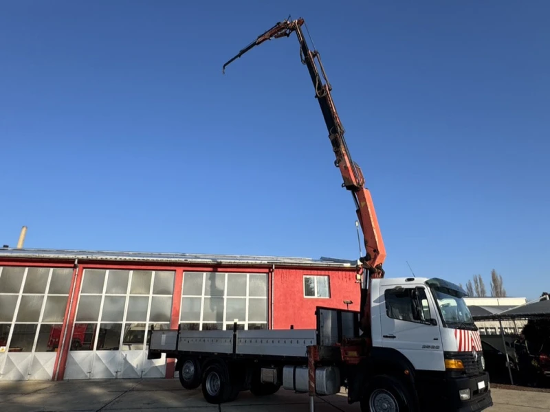 Mercedes-Benz Atego 2528 6x2-кран PALFINGER PK13500A(3+ 2) + FLY JIB, снимка 4 - Камиони - 48957293