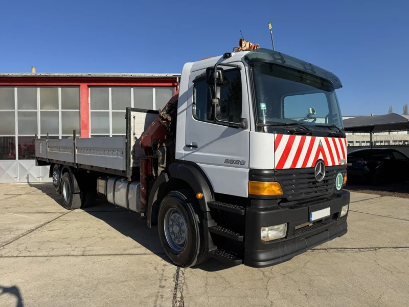 Mercedes-Benz Atego 2528 6x2-кран PALFINGER PK13500A(3+ 2) + FLY JIB, снимка 8 - Камиони - 48957293