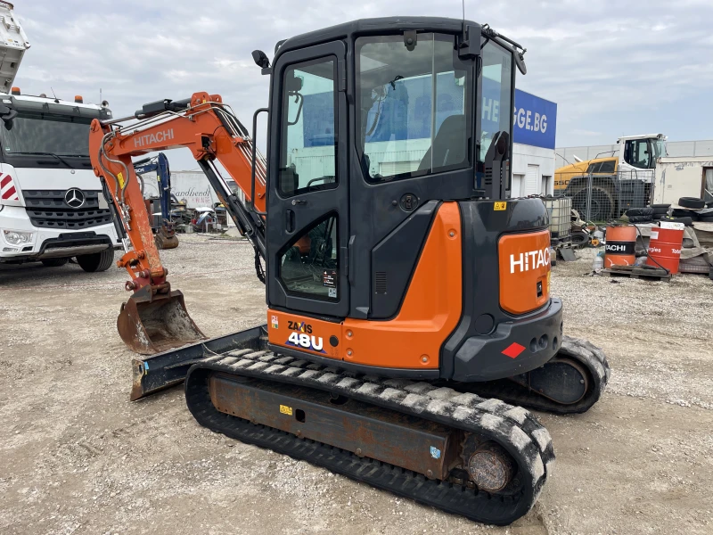 Багер Hitachi ZX48 U-6, снимка 8 - Индустриална техника - 49918282