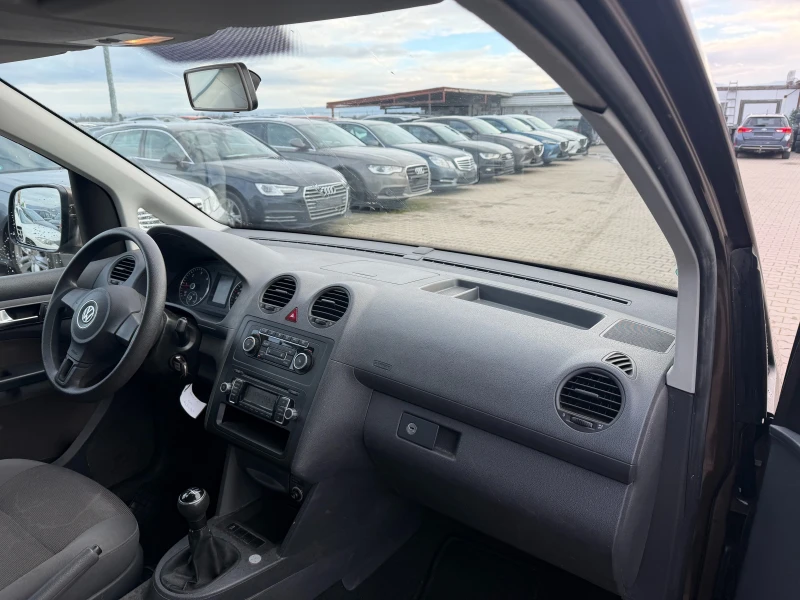 VW Caddy 1.6TDI 4+ 1 EURO 5, снимка 12 - Автомобили и джипове - 53457080