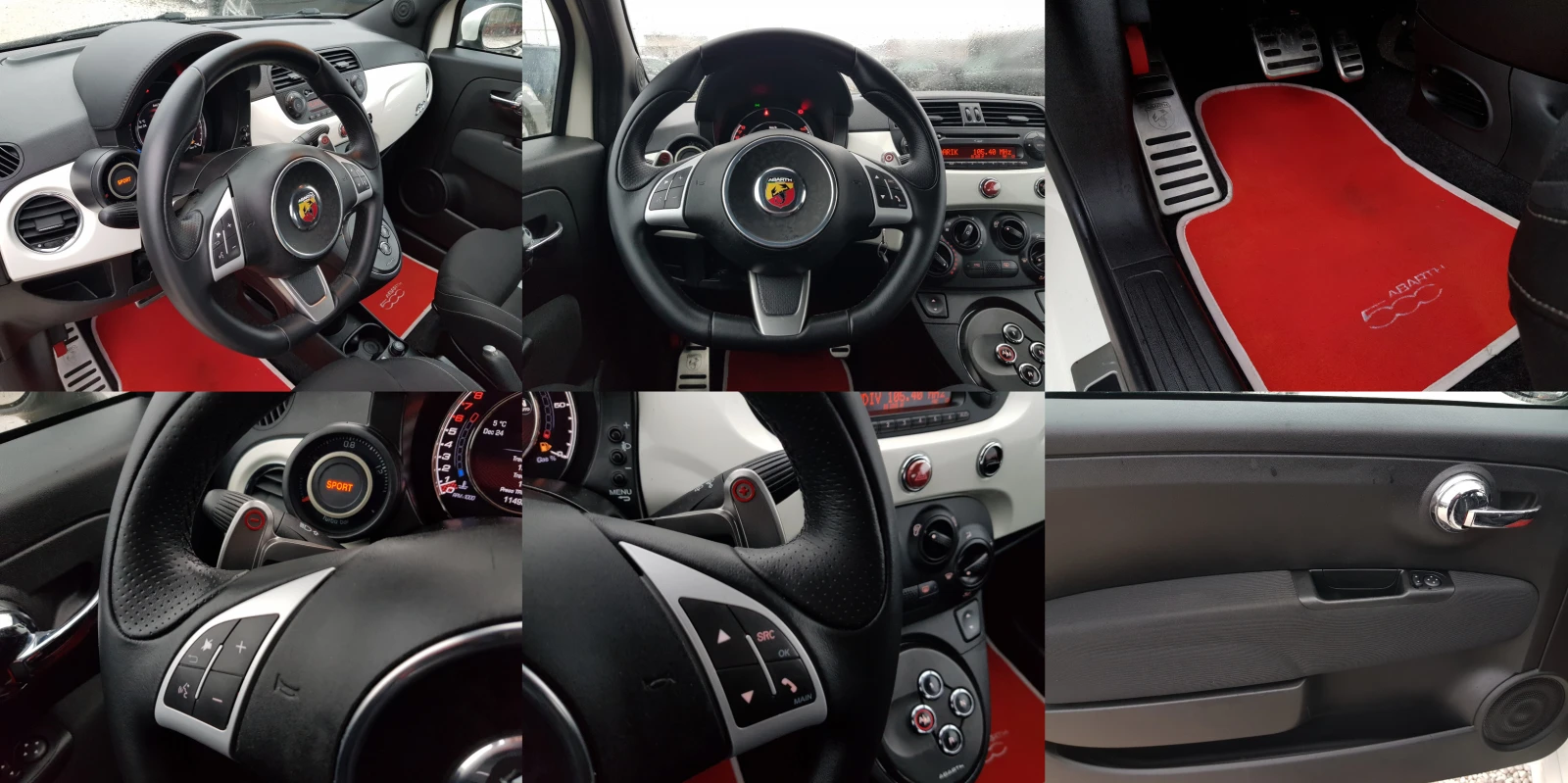 Fiat 500 ABARTH 1.4-140 �.�.  EURO 6B ������ | Mobile.bg � ����������� 12
