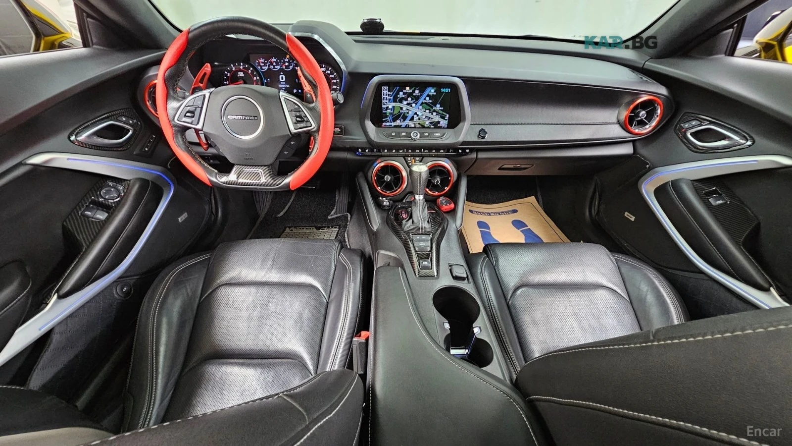 Chevrolet Camaro SS* 6.2* V8* �������* ���������* ������* HUD*  | Mobile.bg � ����������� 5