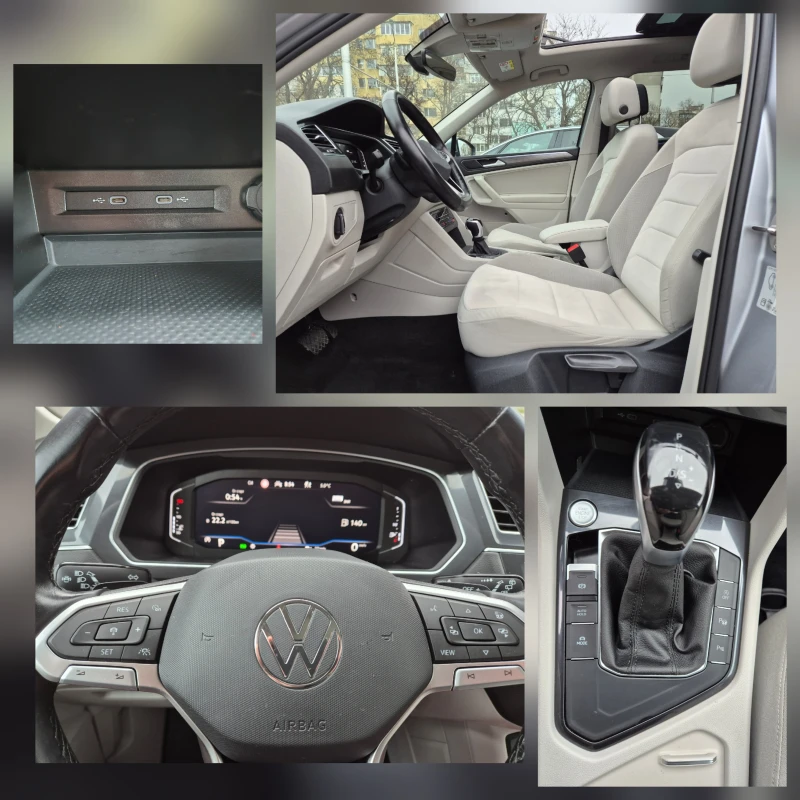 VW Tiguan Allspace  2.0 TDI-PANORAMA-LED-PODGREV, снимка 12 - Автомобили и джипове - 52692902