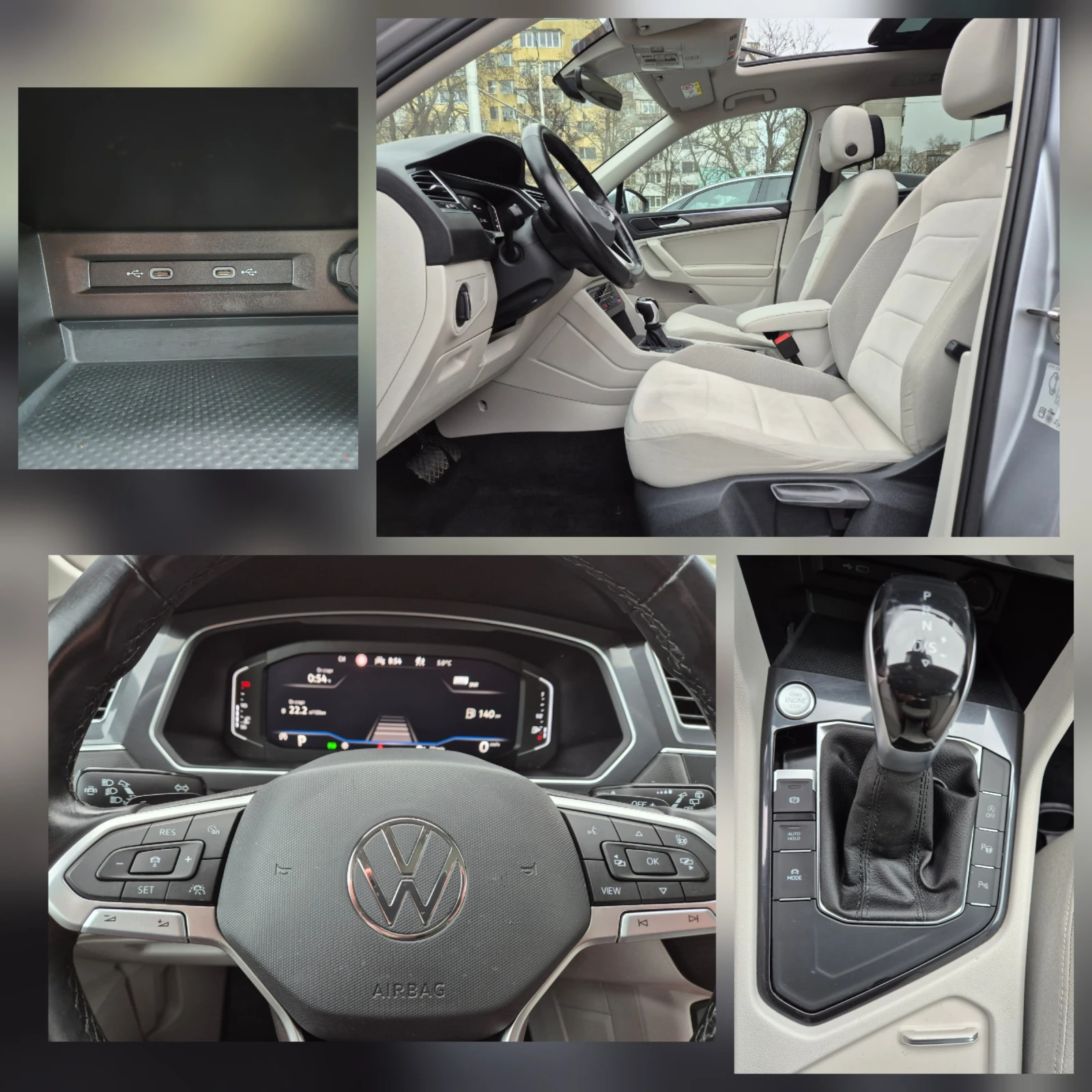 VW Tiguan Allspace  2.0 TDI-PANORAMA-LED-PODGREV | Mobile.bg   12