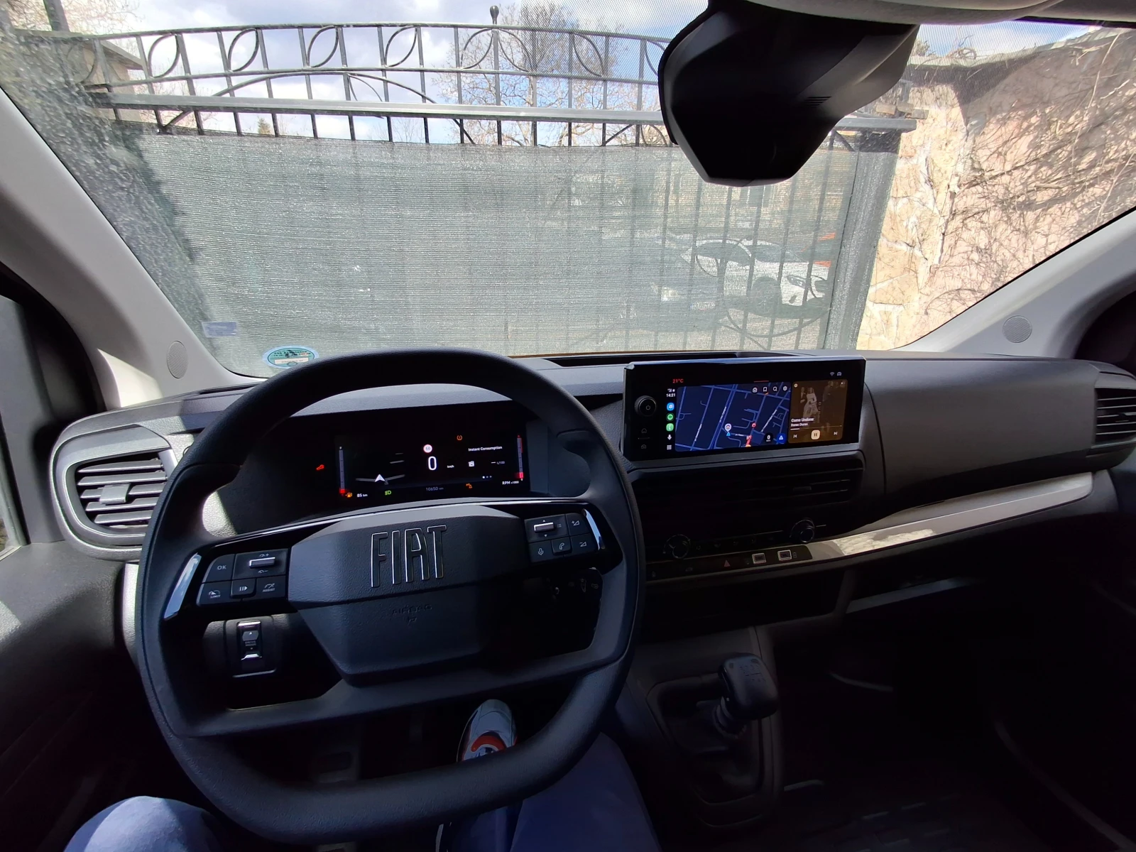 Fiat Scudo 2.0 HDI L3 10k km NAVI 360 CAMERA AUTOPILOT 2+ 1, снимка 13 - Бусове и автобуси - 53990605