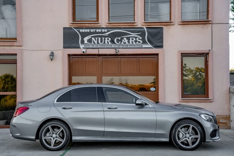 Mercedes-Benz C 220 AMG LINE/DISTRONIC/HEAD UP/BURMESTER, снимка 6 - Автомобили и джипове - 51478484
