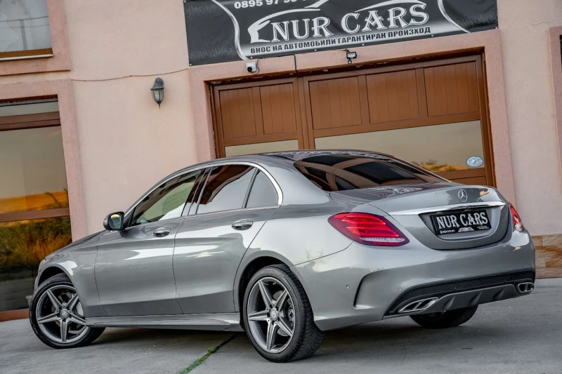 Mercedes-Benz C 220 AMG LINE/DISTRONIC/HEAD UP/BURMESTER, снимка 3 - Автомобили и джипове - 51478484