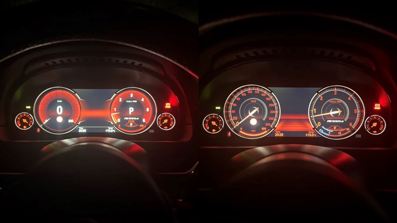 BMW 550 M550XD LCI INDIVIDUAL, HUD, H&K 360, ACC, NAPP | Mobile.bg � ����������� 16