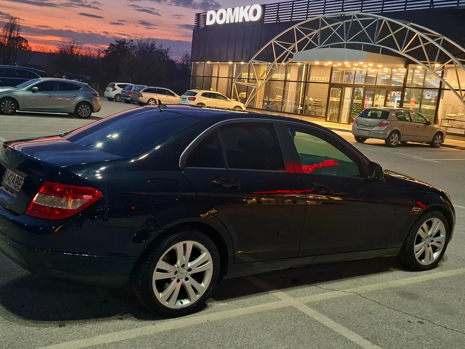 Mercedes-Benz C 220 Avantgarde 2.2 CDI automatic теглич регистриран  - изображение 8