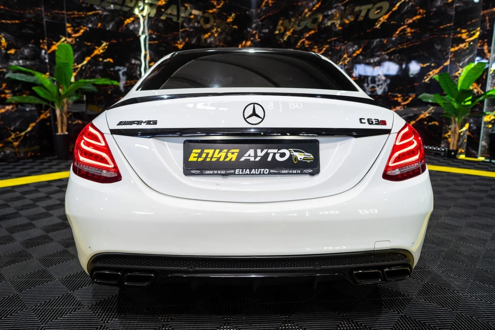Mercedes-Benz C 63 AMG S V8 BITURBO LED NAVI BURM ЛИЗИНГ 100%, снимка 8 - Автомобили и джипове - 54886133
