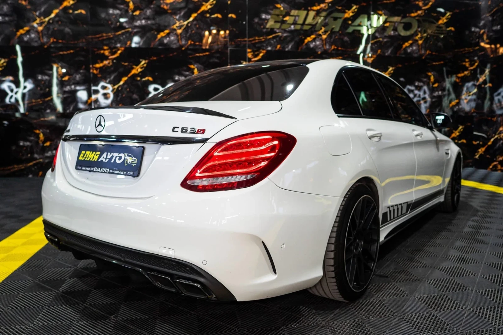 Mercedes-Benz C 63 AMG S V8 BITURBO LED NAVI BURM ЛИЗИНГ 100%, снимка 10 - Автомобили и джипове - 54886133