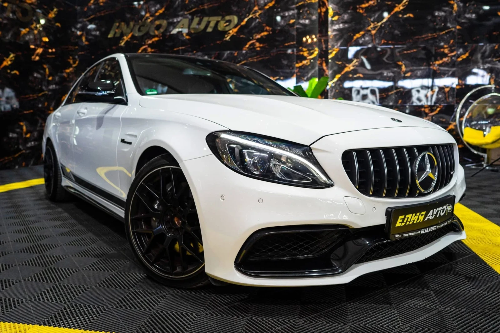 Mercedes-Benz C 63 AMG S V8 BITURBO LED NAVI BURM ЛИЗИНГ 100%