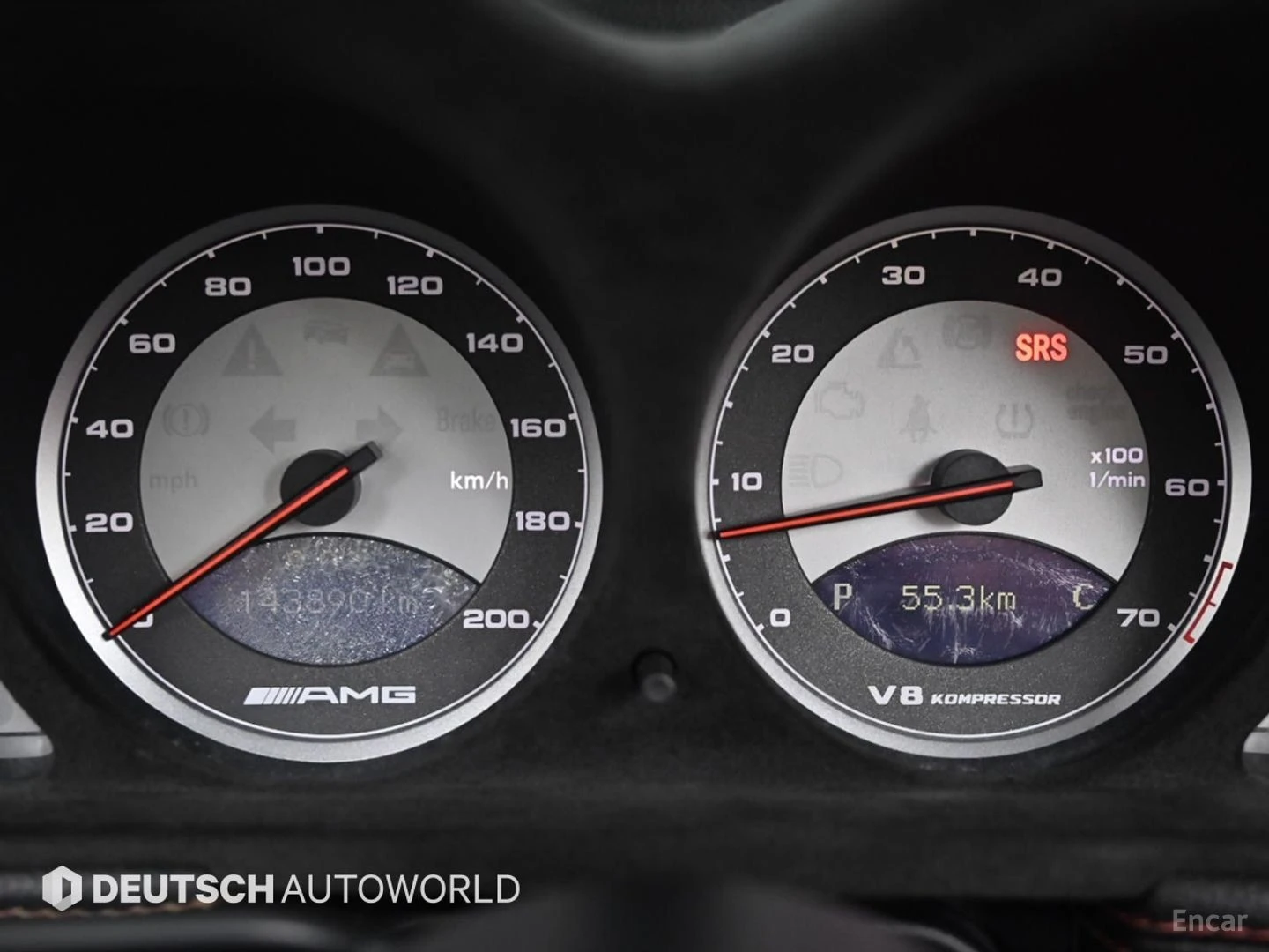 Mercedes-Benz SL 55 AMG R230* КОЖА* ОБДУХВ* НАВИ* КАМЕРА* HUD, снимка 8 - Автомобили и джипове - 55501594