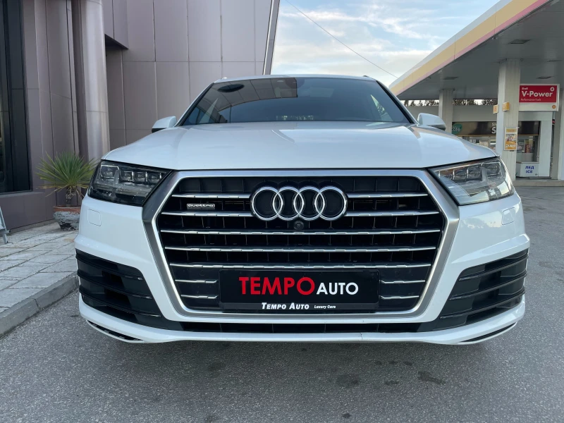 Audi Q7 2018г.-S-LINE-MATRIX-PANORAMA-АЛКАНТАРА-BOSE-CAMER, снимка 1 - Автомобили и джипове - 48380043