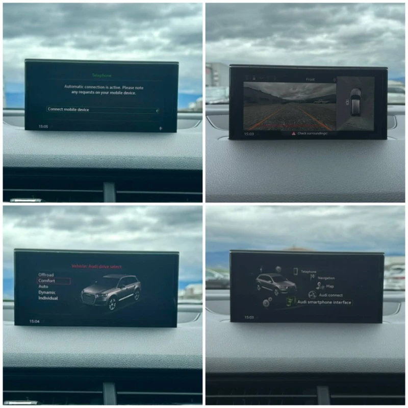 Audi Q7 7-места/Bose/Панорама/360 камери/Подгрев/Обдухване, снимка 8 - Автомобили и джипове - 52653823