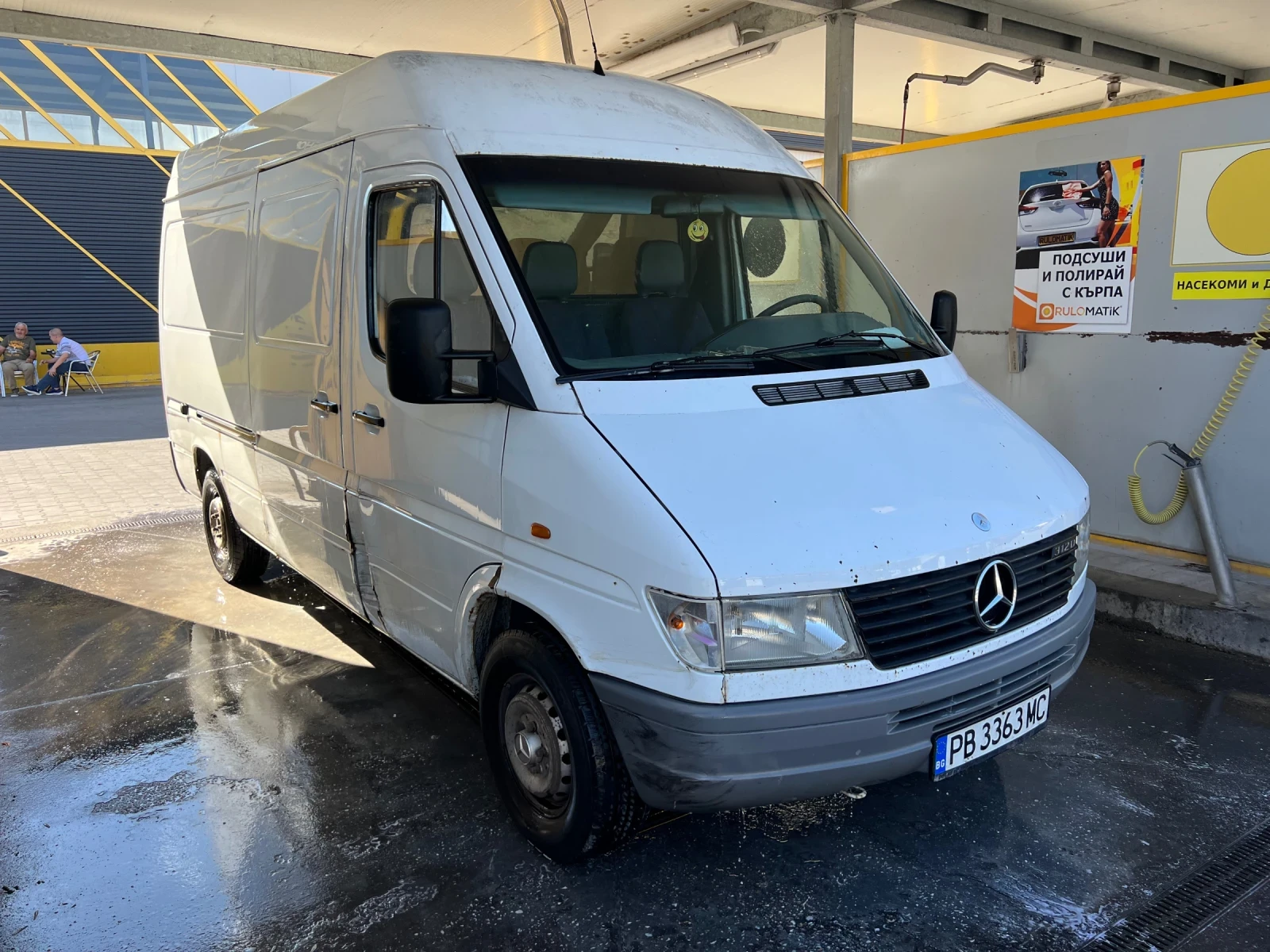 Mercedes-Benz Sprinter 312 РАБОТЕЩ КЛИМАТИК/312 ;122 кс/2000г - изображение 3