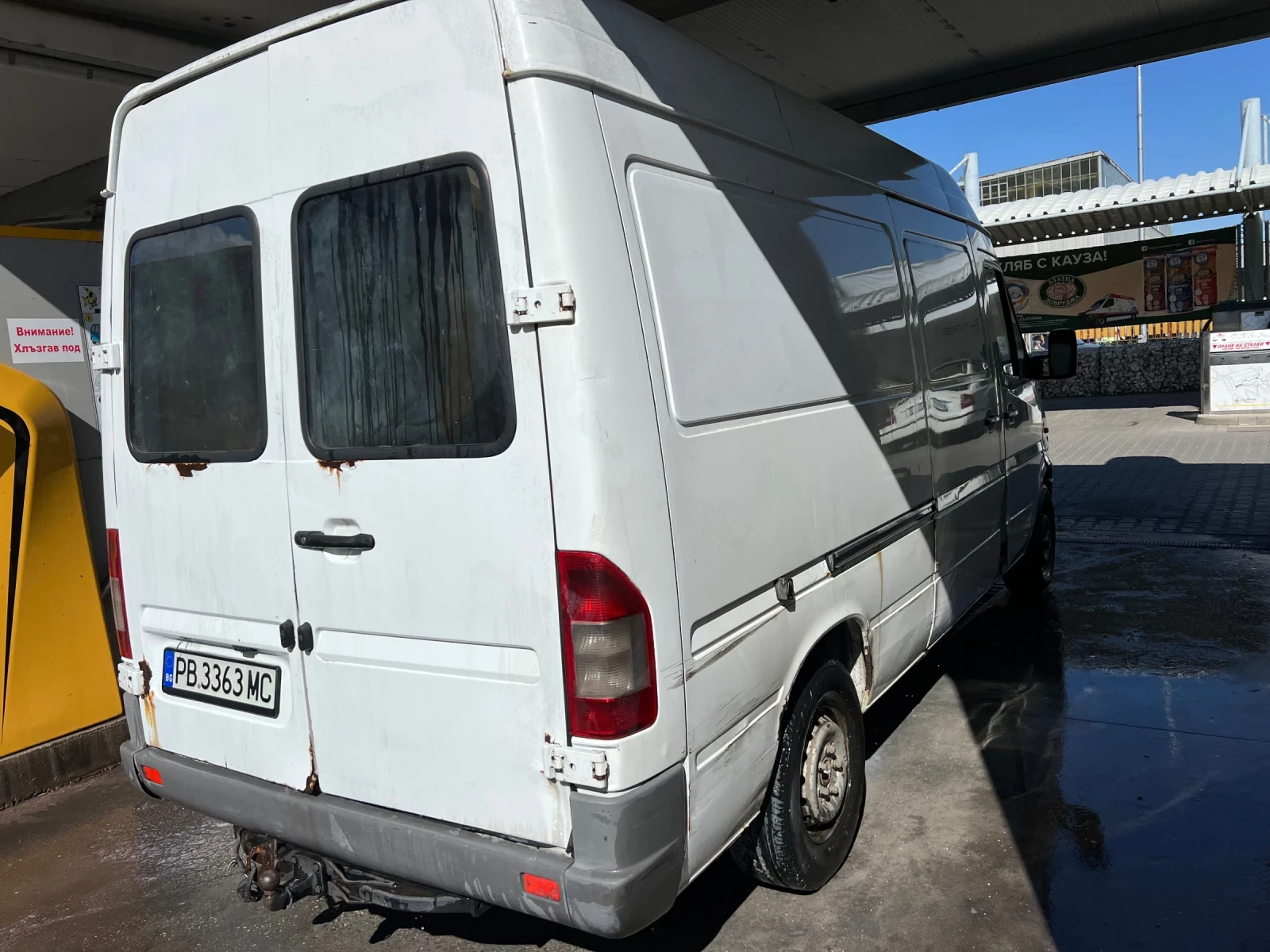 Mercedes-Benz Sprinter 312 РАБОТЕЩ КЛИМАТИК/312 ;122 кс/2000г - изображение 5