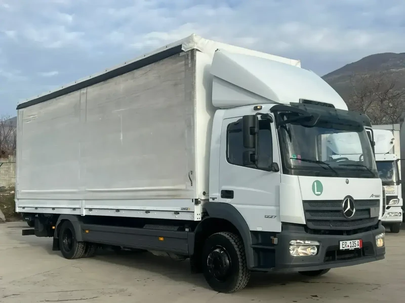 Mercedes-Benz Atego 1227 , EURO6 , Падащ борд , Клима , 