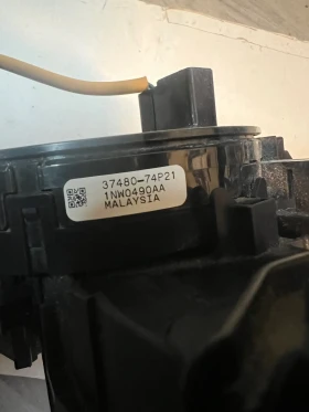 37480-74P21 Лостчета мигачи/чистачки с лентов кабел SUZUKU IGNIS 2020, SWIFT 2019 17J515 17J500, снимка 2