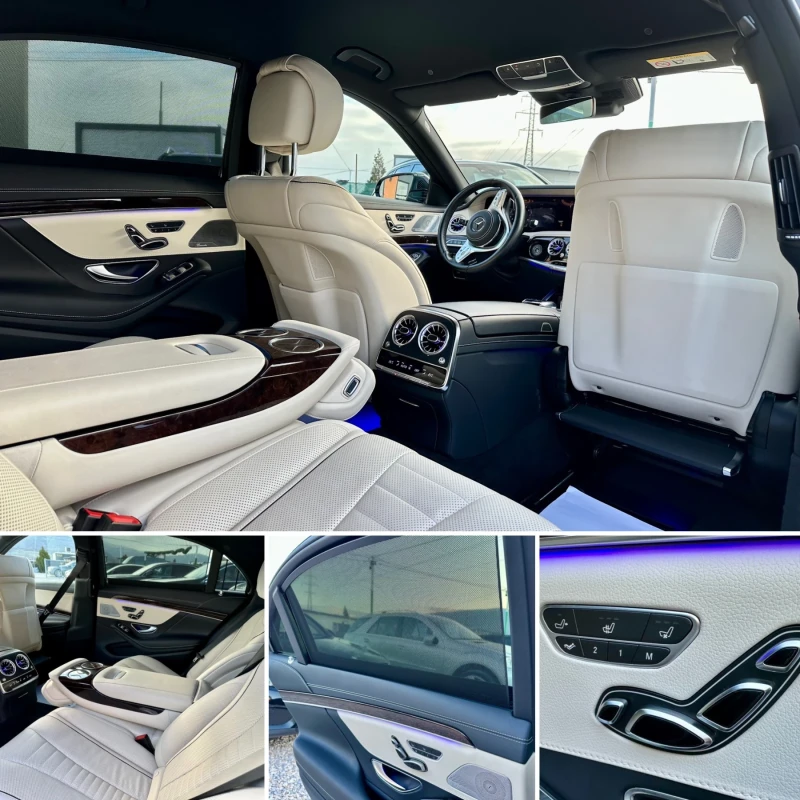 Mercedes-Benz S 560 4.0 BI TURBO ::4 MATIK :: LONG:: 39000 КМ!!!, снимка 14 - Автомобили и джипове - 48436595