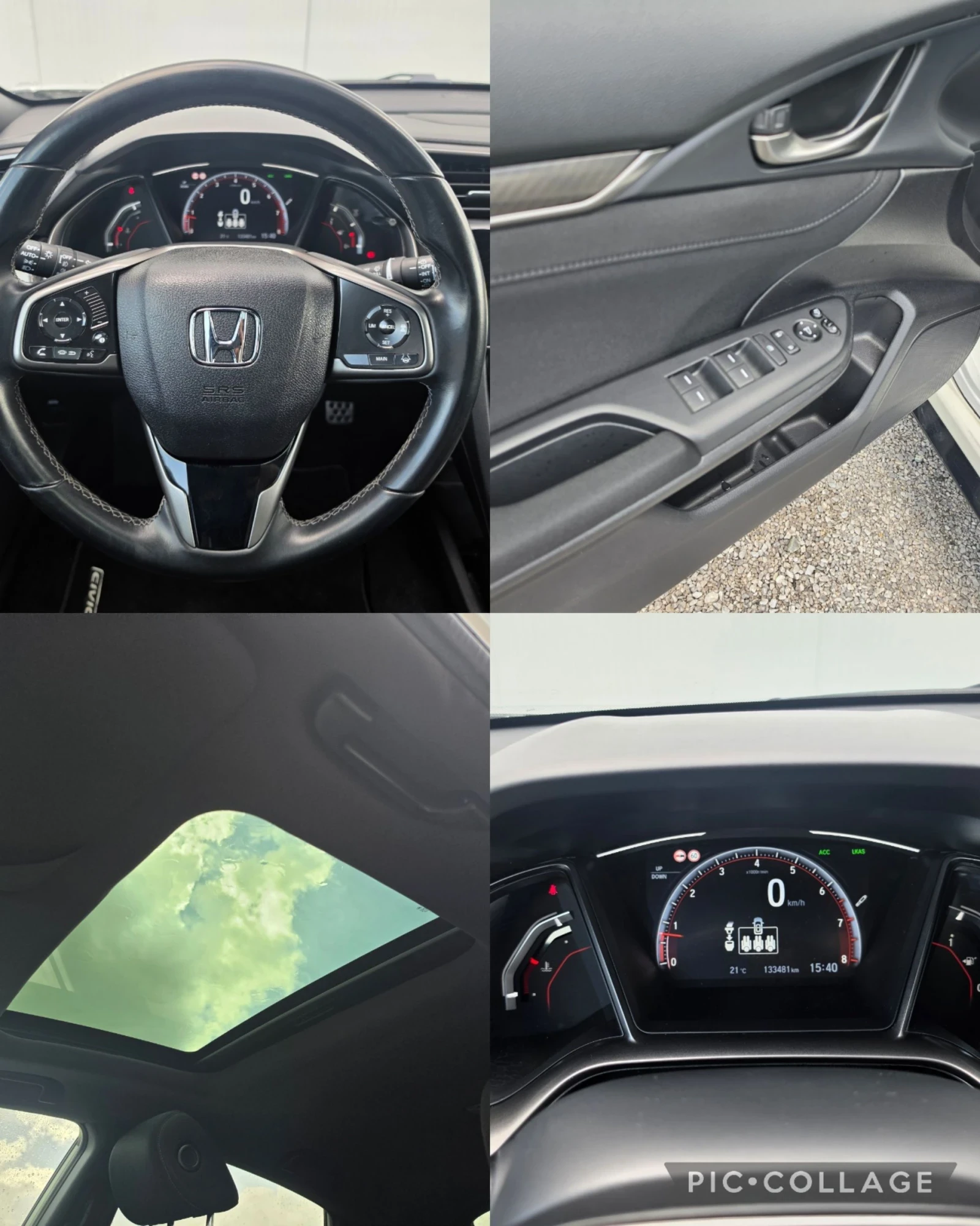 Honda Civic Sport 1.5Turbo FULL TOP, снимка 15 - Автомобили и джипове - 54528228