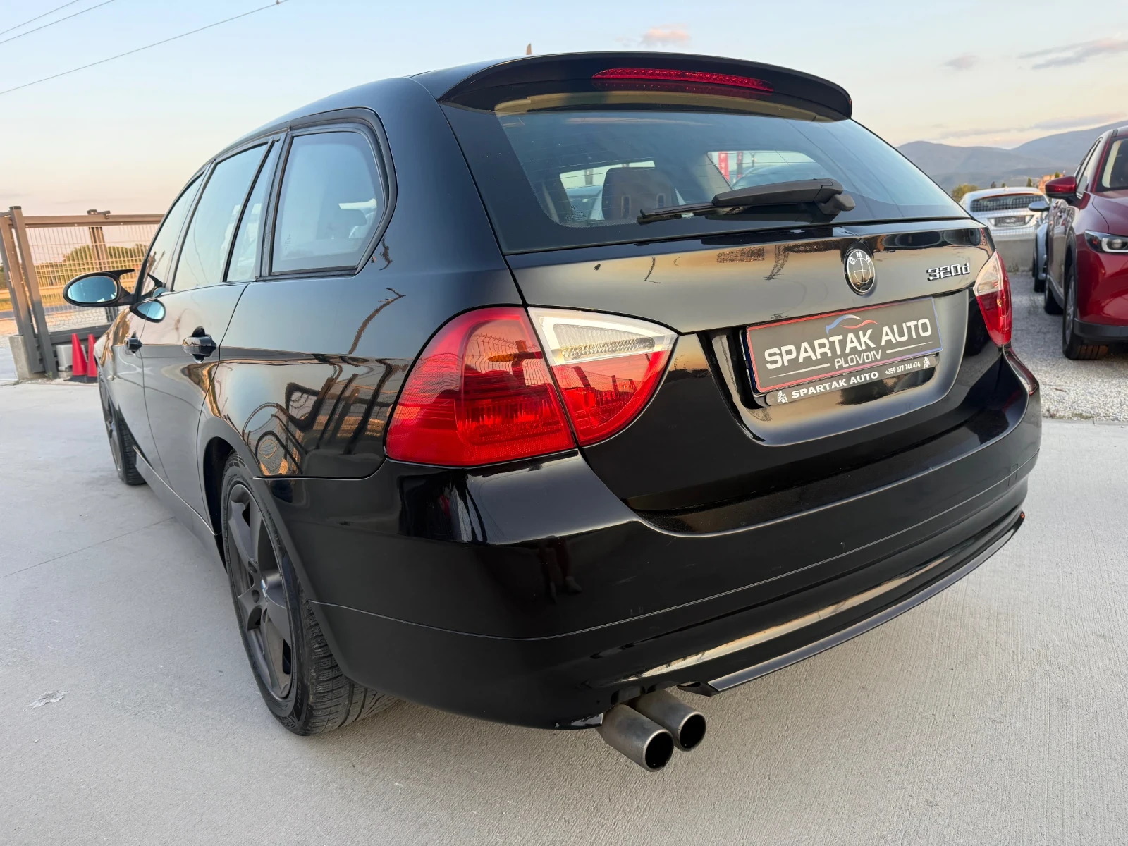 BMW 320 D* 2008г* АВТОМАТИК* 163к.с* КОЖА* , снимка 6 - Автомобили и джипове - 55303464