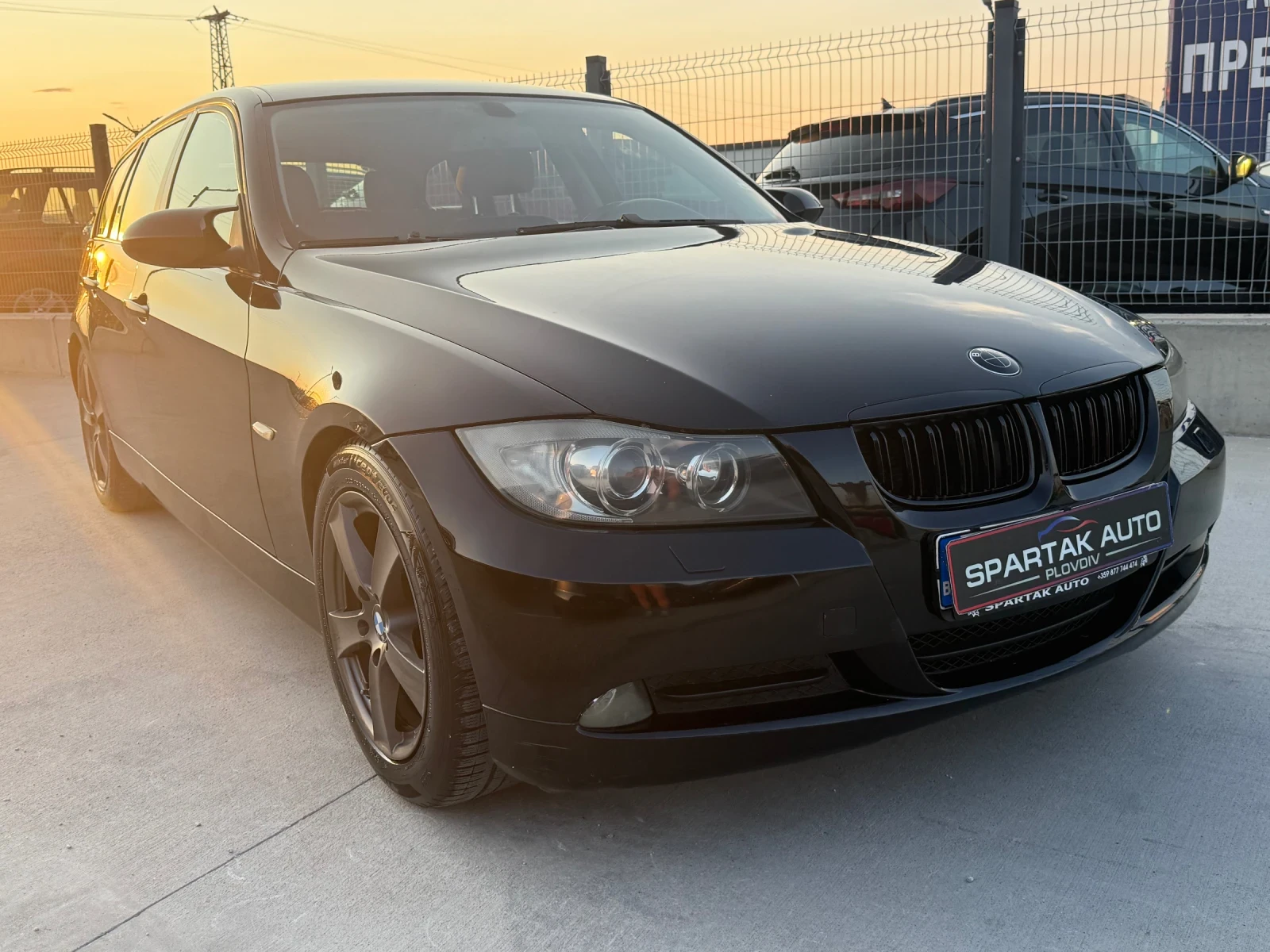 BMW 320 D* 2008г* АВТОМАТИК* 163к.с* КОЖА* , снимка 3 - Автомобили и джипове - 55303464