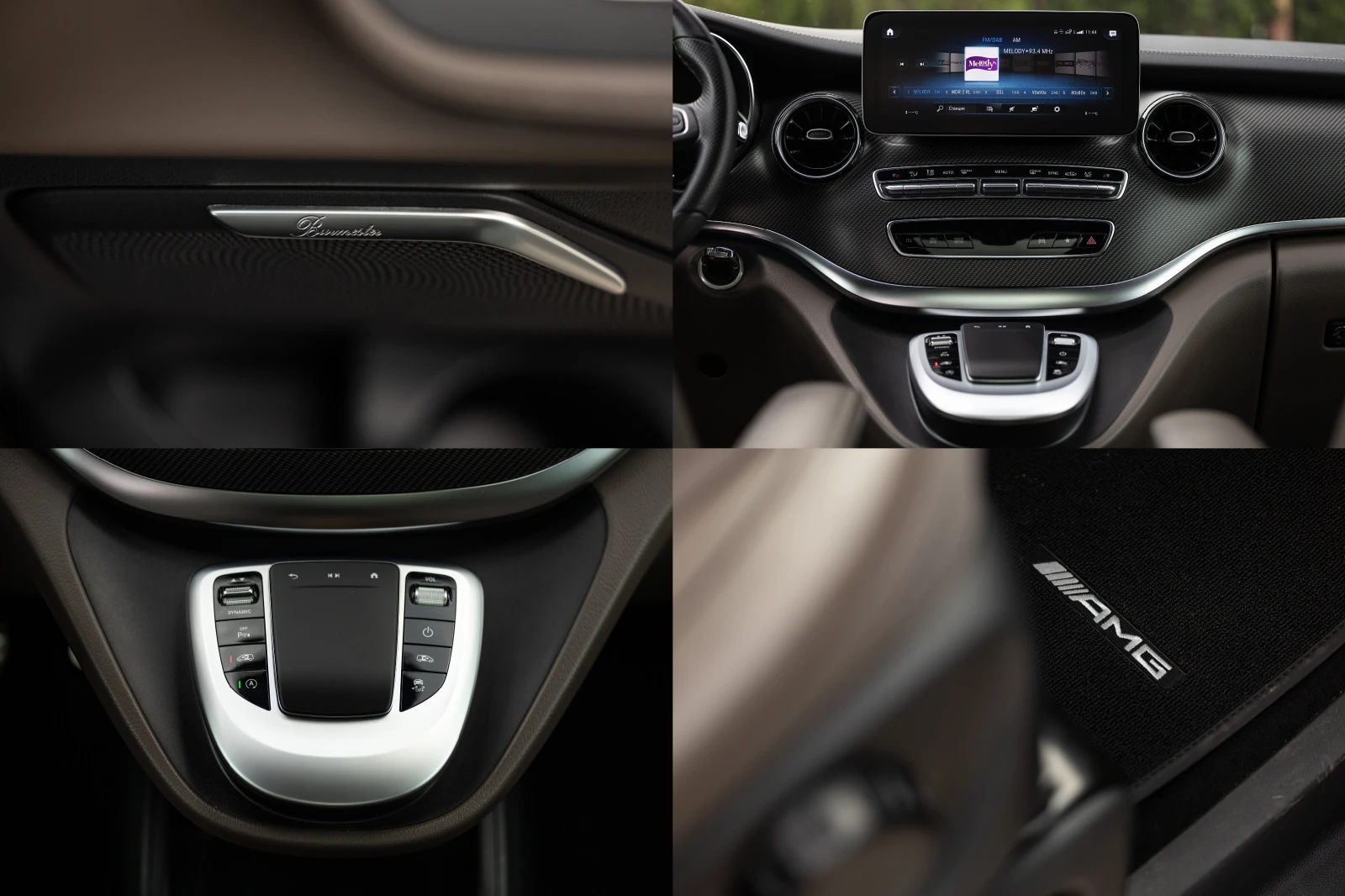 Mercedes-Benz V 300 AMG/4 MATIC / BURMESTER\9G TRONIC, снимка 16 - Автомобили и джипове - 56185620