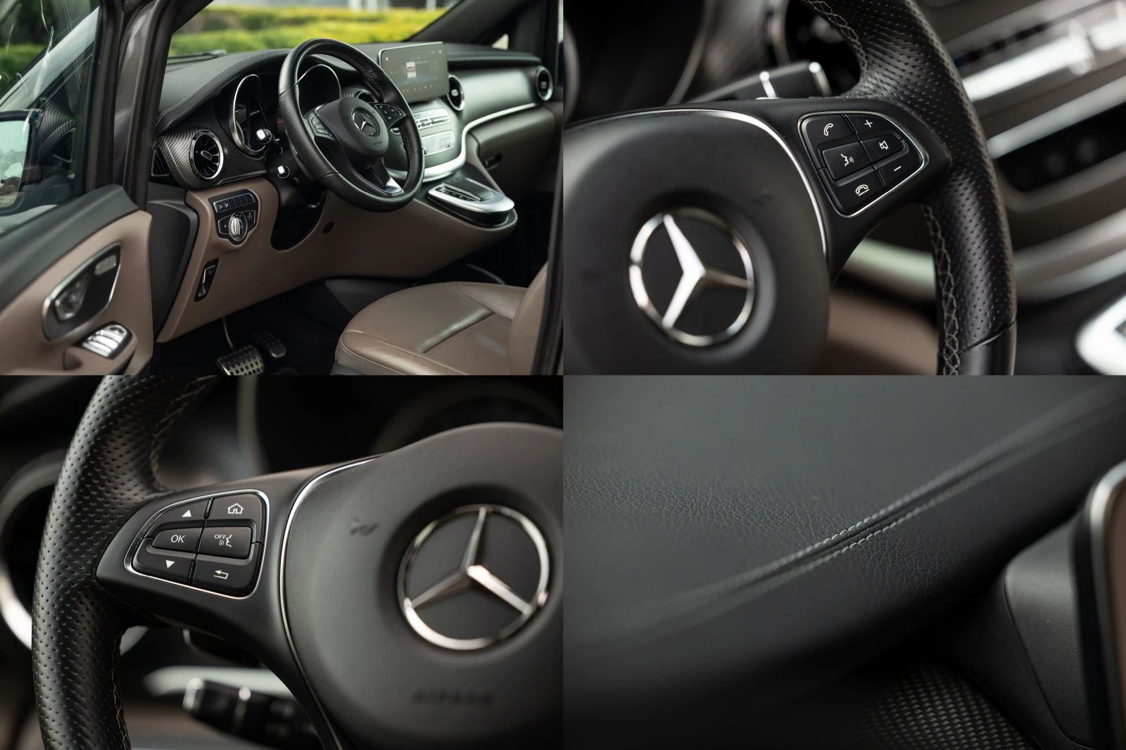 Mercedes-Benz V 300 AMG/4 MATIC / BURMESTER\9G TRONIC, снимка 14 - Автомобили и джипове - 56185620