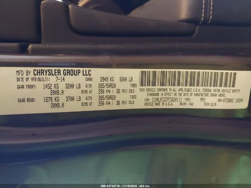 Jeep Grand cherokee 3.6L V-6 DOHC, VVT, 290HP 4X4 Drive | Mobile.bg � ����������� 14