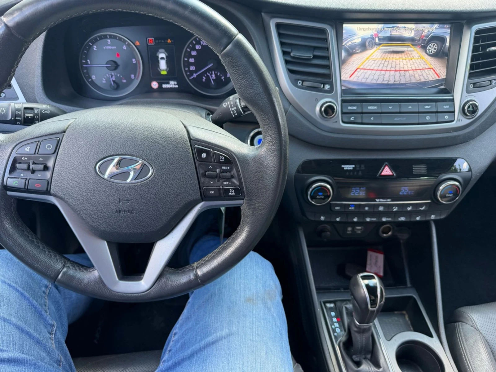 Hyundai Tucson 2.0 CRDI Vertex 4WD , снимка 10 - Автомобили и джипове - 55260282