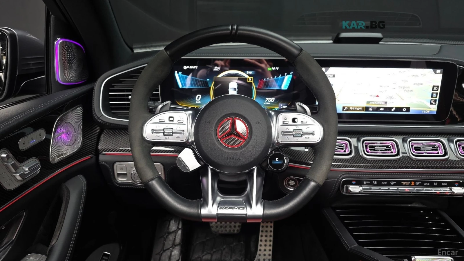 Mercedes-Benz GLE 53 4MATIC AMG* ПОДГРЕВ* ОБДУХВАНЕ* ПАНО* HUD* 360* BURMESTER, снимка 11 - Автомобили и джипове - 55312205