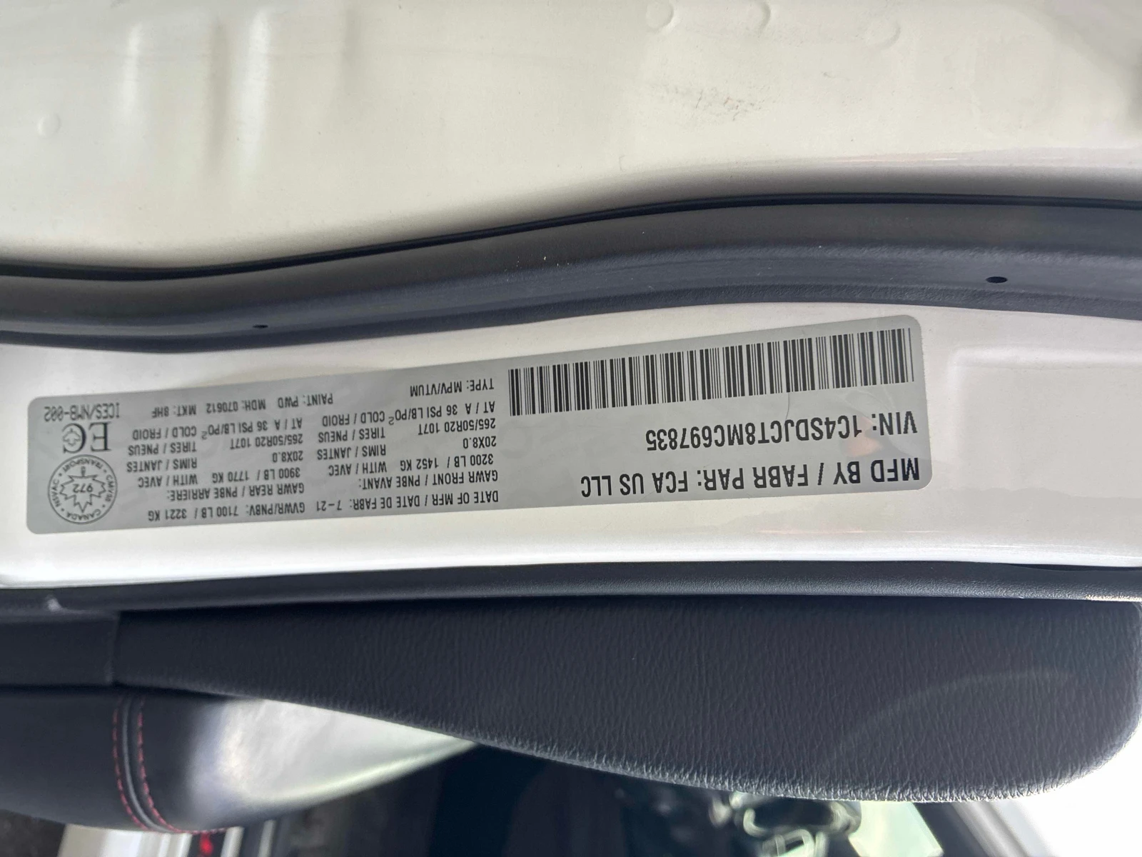 Dodge Durango * R/T * 5.7L HEMI V8 * CARFAX * , снимка 12 - Автомобили и джипове - 56090816
