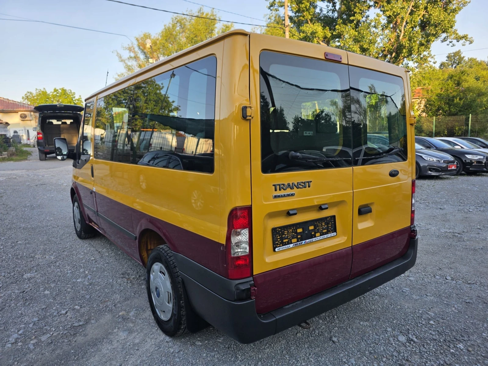 Ford Transit 2.2 TDCI 100 К.С. 9 МЕСТЕН / КЛИМАТИК / ЕВРО 5, снимка 6 - Бусове и автобуси - 53791524
