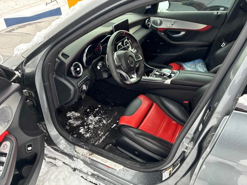 Mercedes-Benz C 63 AMG S * CARFAX * 360 КАМЕРИ* ПОДГРЕВИ, снимка 7 - Автомобили и джипове - 53303240