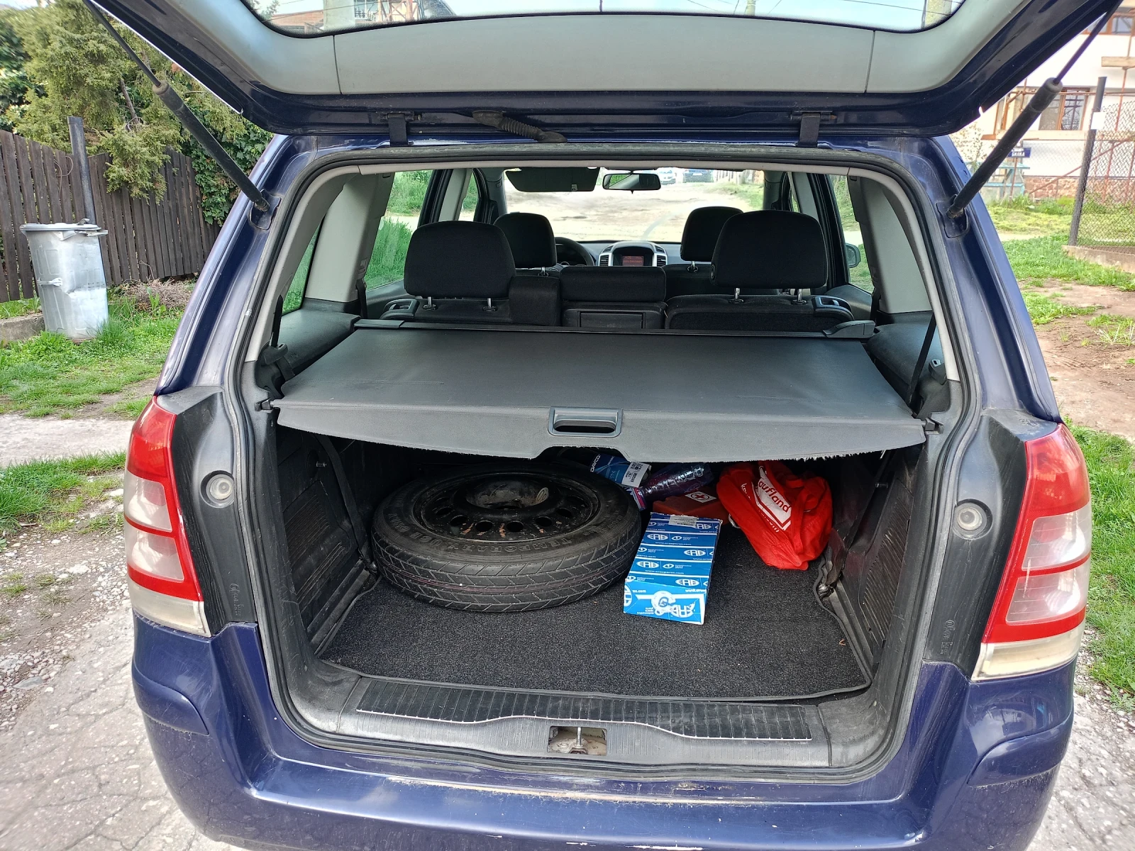 Opel Zafira 1, 6 метан - изображение 7