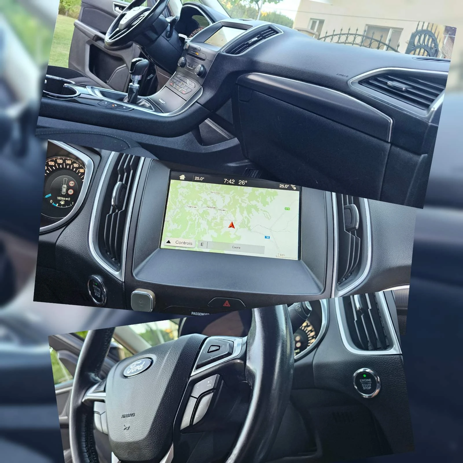 Ford S-Max Titanium 1.5/160pc Изклюително запазен и подържан | Mobile.bg — изображение 12