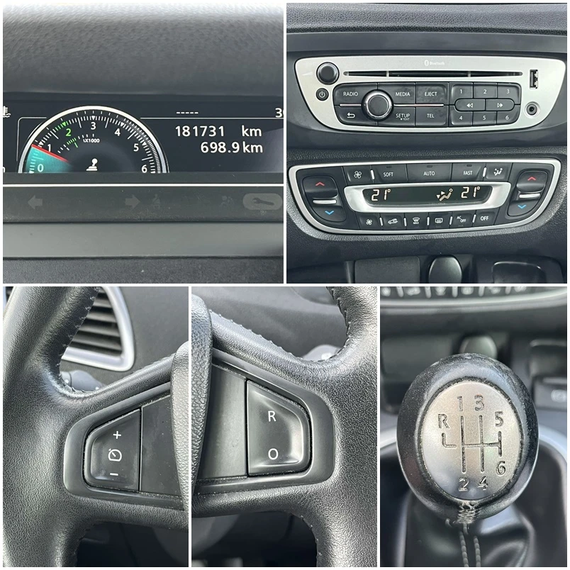 Renault Scenic 1.5 DCI 110кс EURO 5B LIMITED FACE NAVI FULL , снимка 13 - Автомобили и джипове - 54983323