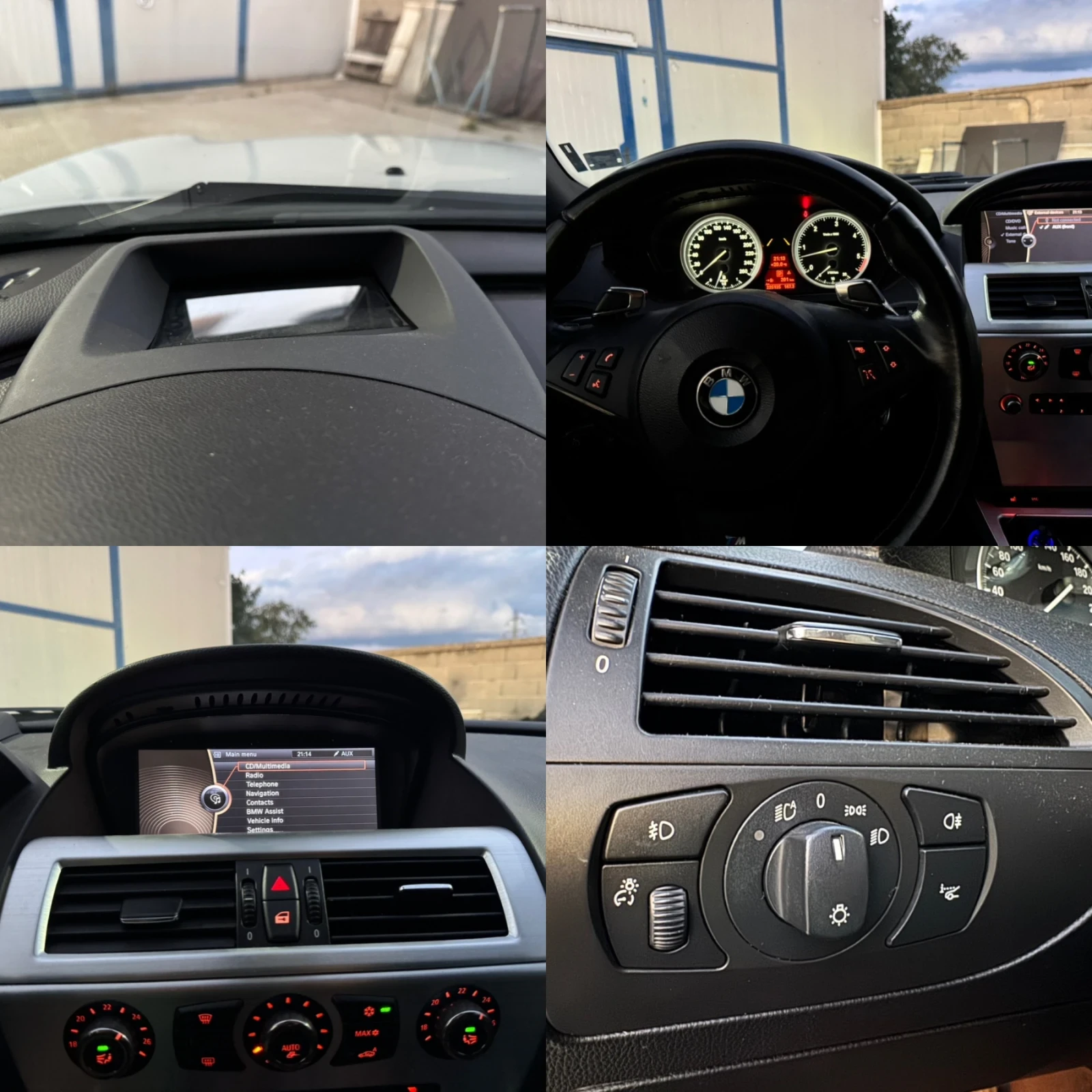 BMW 635 D 404к.с AlpineWeiss HeadUp Keyless Sports Package, снимка 14 - Автомобили и джипове - 55002810