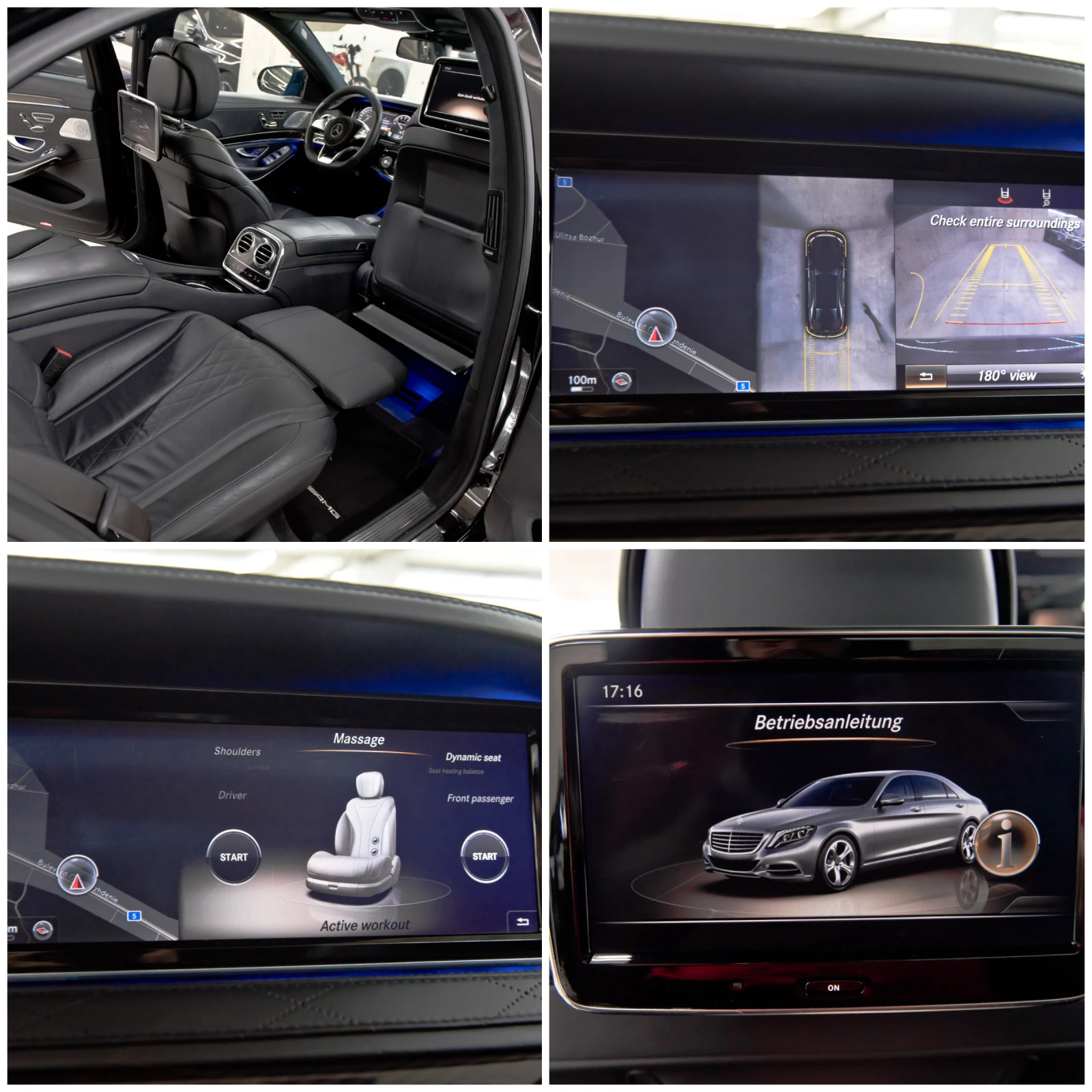 Mercedes-Benz S 500 L FACE * AMG 63* , снимка 15 - Автомобили и джипове - 55231762