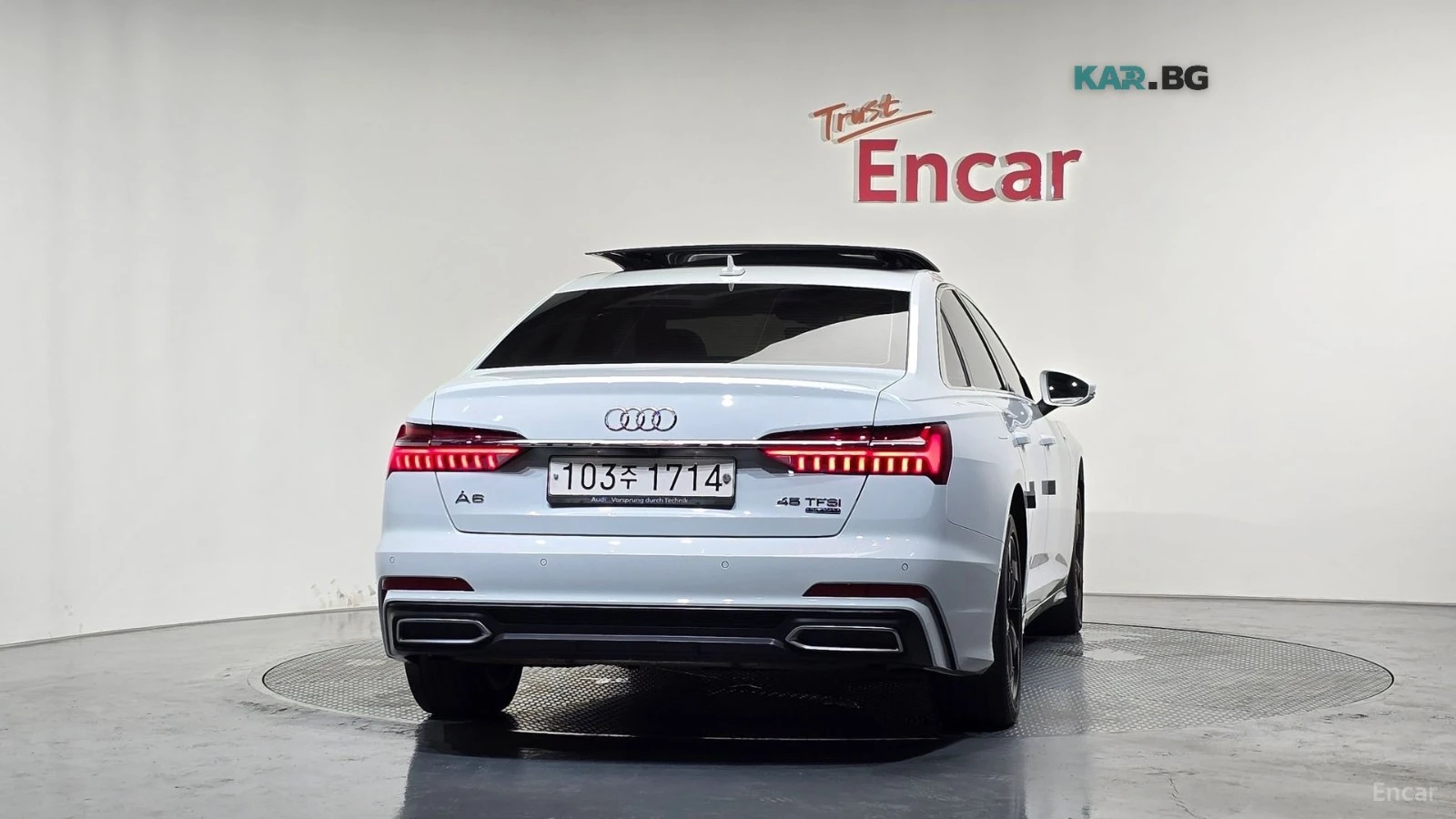 Audi A6 45-TFSI/QUATTRO/DRIVE-ASSISTS/SUNROOF, снимка 4 - Автомобили и джипове - 55741848